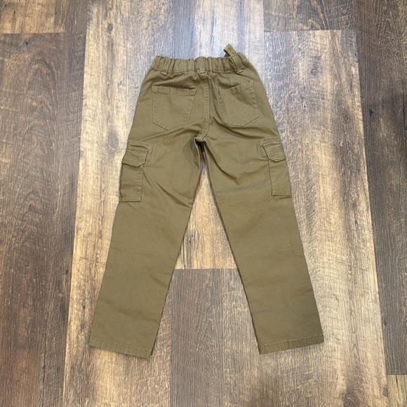 Sonoma  Cargo Pants Kids 7 Khaki Utility Adjustable Waist Tactical Extra Pockets - Picture 3 of 3